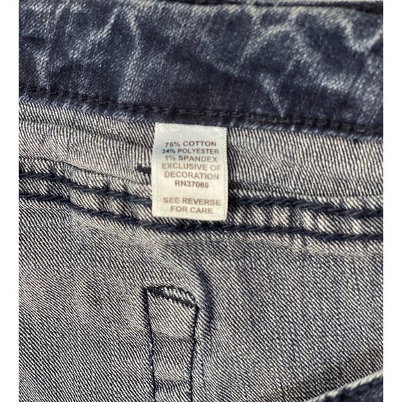 Vintage CATO PREMIUM Women's Regular Rise Jeans16W Dark Wash Ankle Stretch EUC - Picture 7 of 15